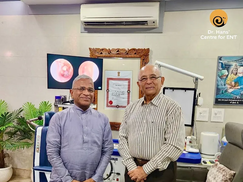 An honour to welcome Shri Harivansh Narayan Singh, Hon’ble Deputy Chairman of the Rajya Sabha, to the Anand Lok Clinic today.