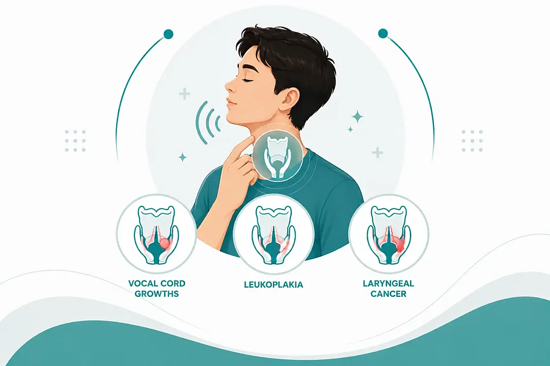 Vocal Cord Growths, Leukoplakia & Laryngeal Cancer